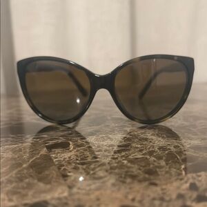 D&G Black Sunglasses Oversized Cat-Eye Design